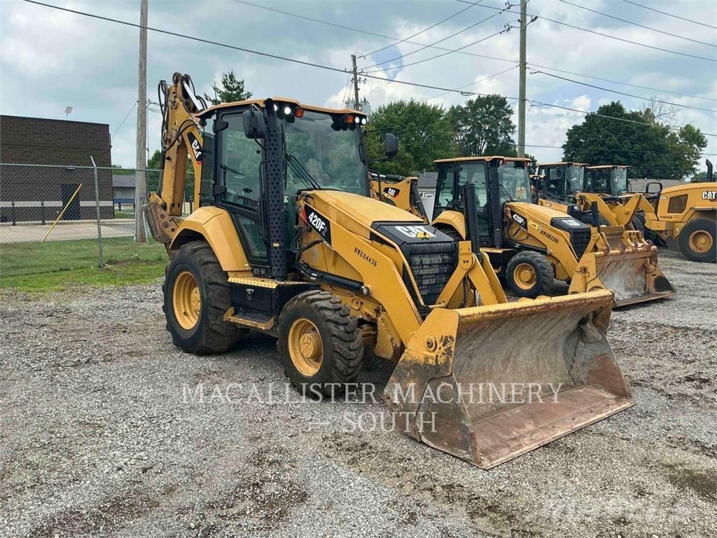CAT 420F2ST 백호로더