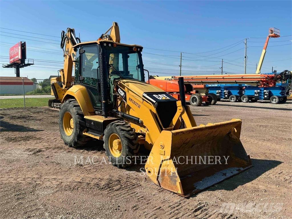 CAT 420F2ST 백호로더