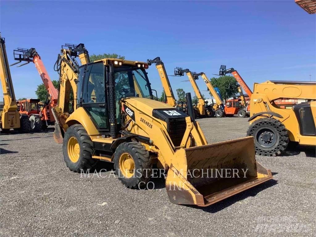 CAT 420FST 백호로더