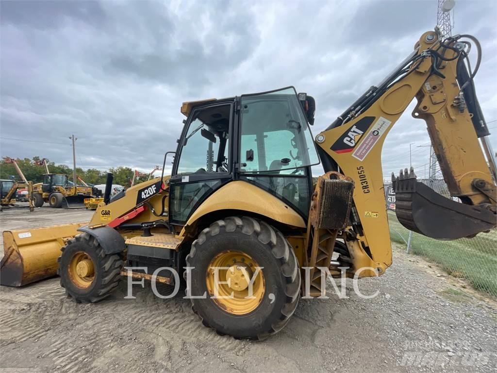 CAT 420FST 백호로더