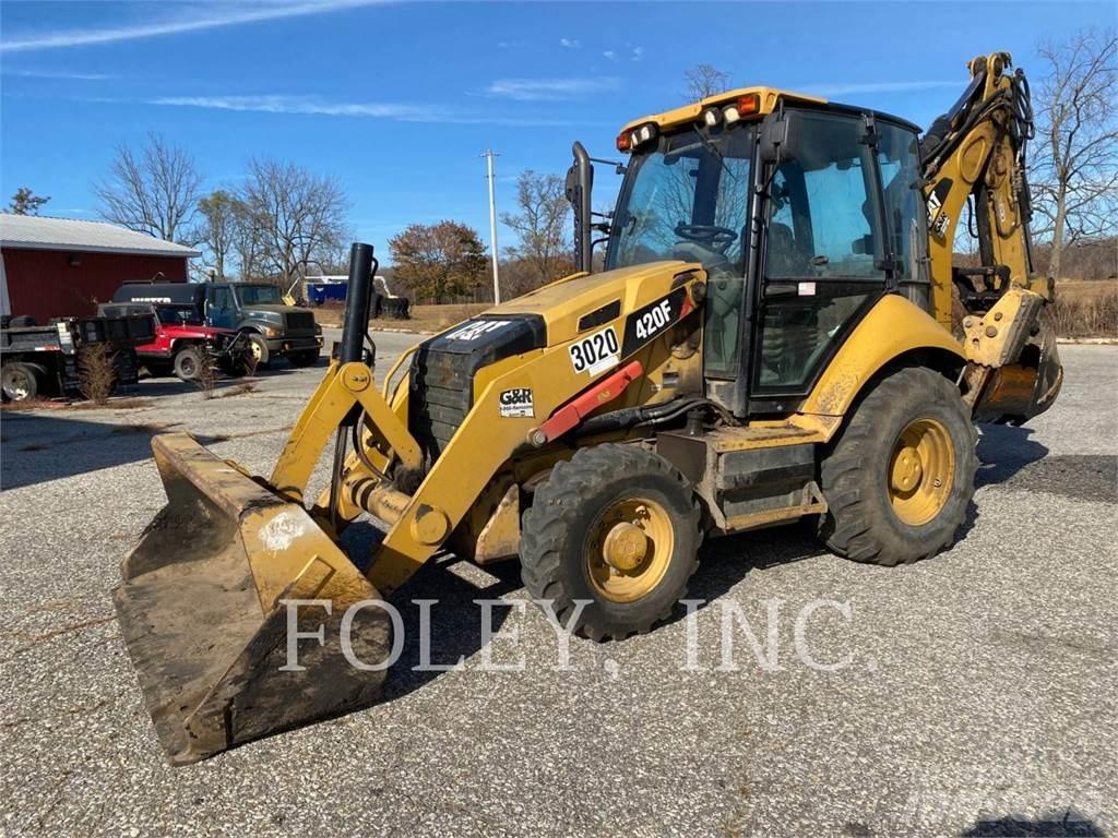 CAT 420FST 백호로더