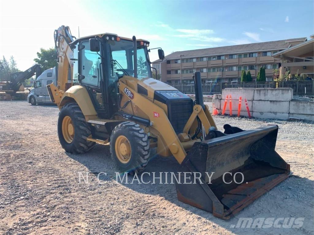 CAT 420XE 백호로더