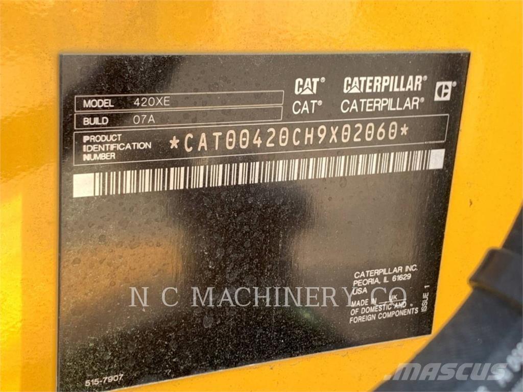 CAT 420XE 백호로더