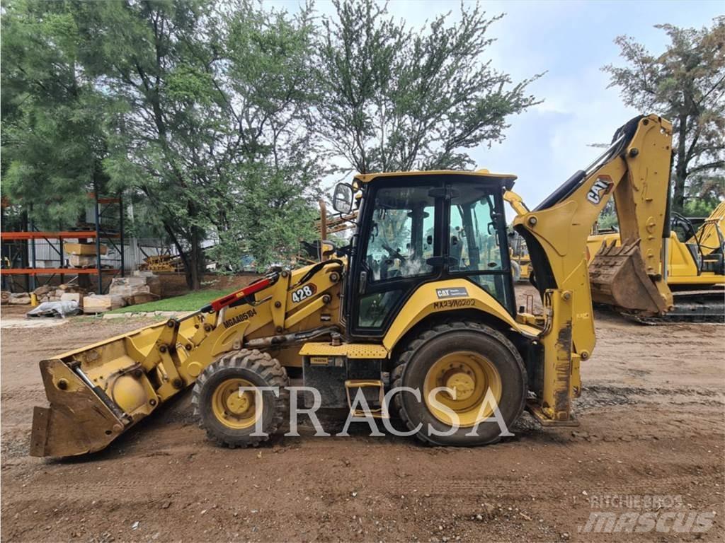 CAT 428 백호로더