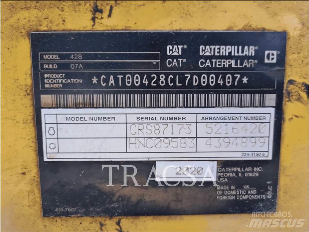 CAT 428 백호로더