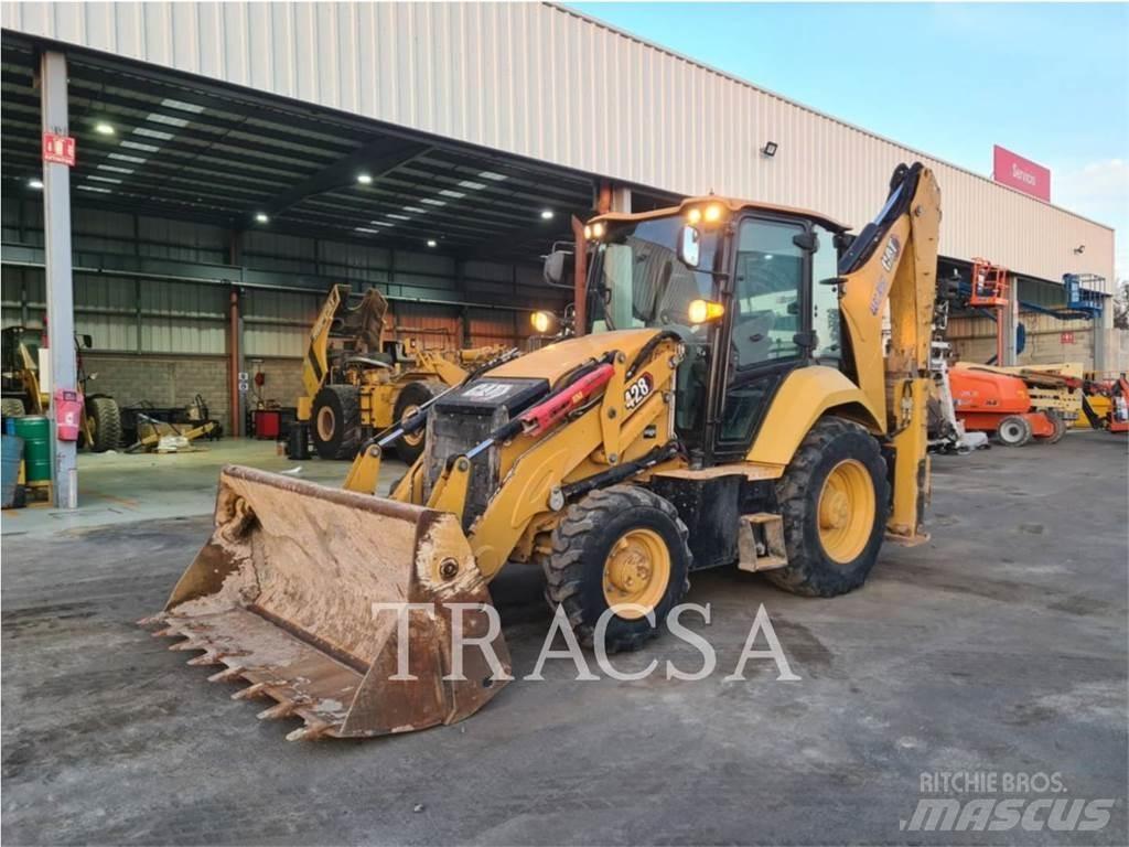 CAT 428 백호로더