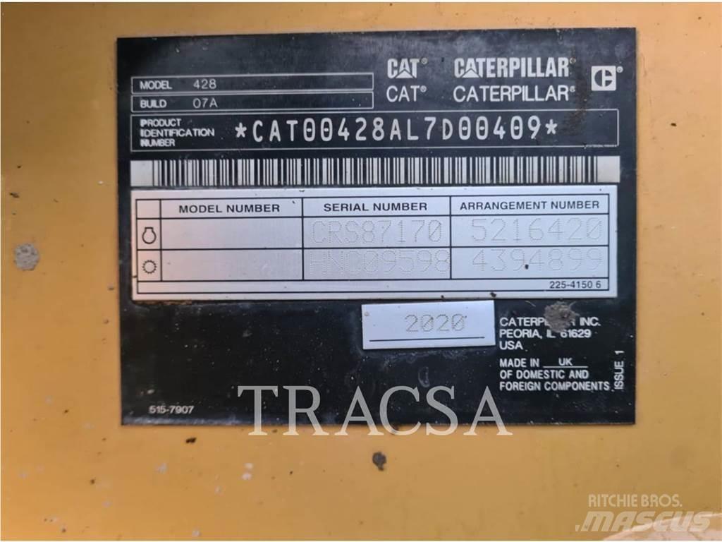 CAT 428 백호로더