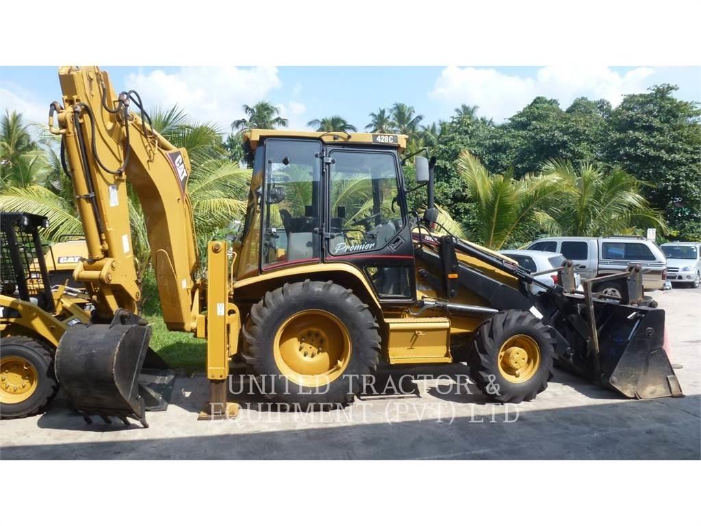 CAT 428C 백호로더