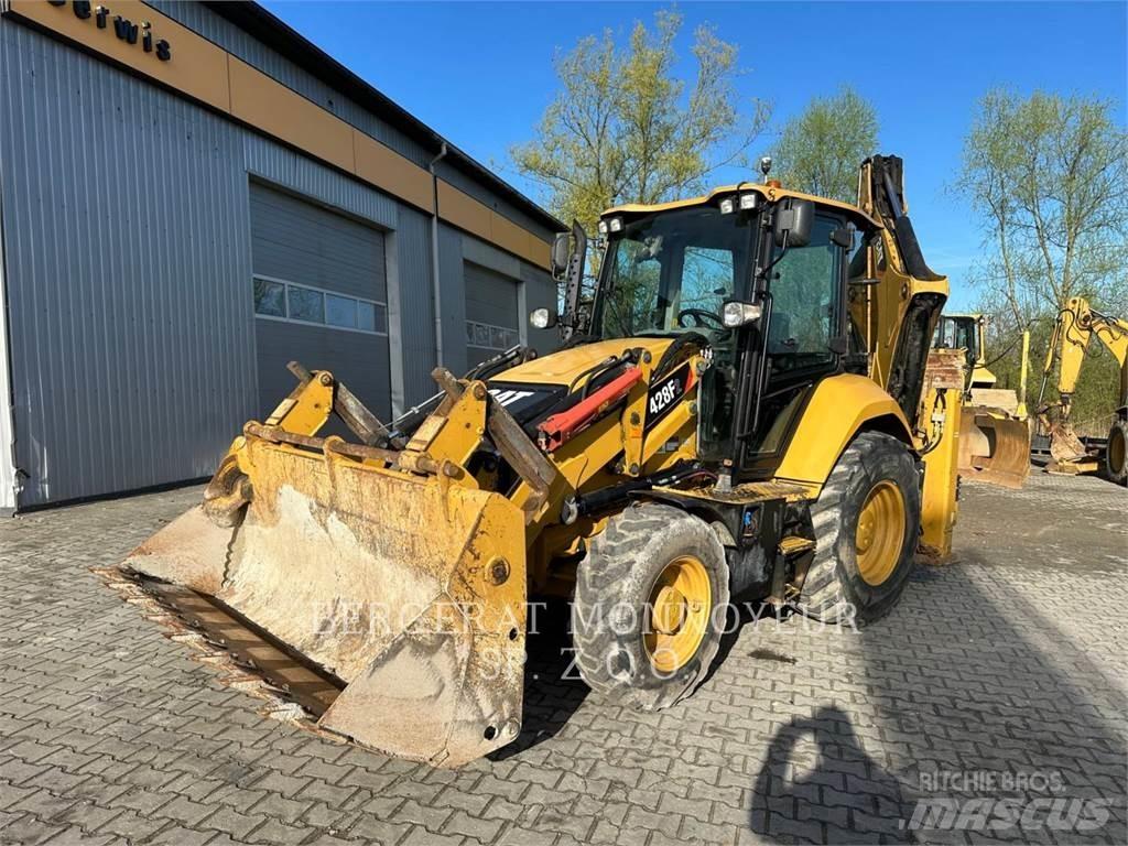 CAT 428F2 백호로더