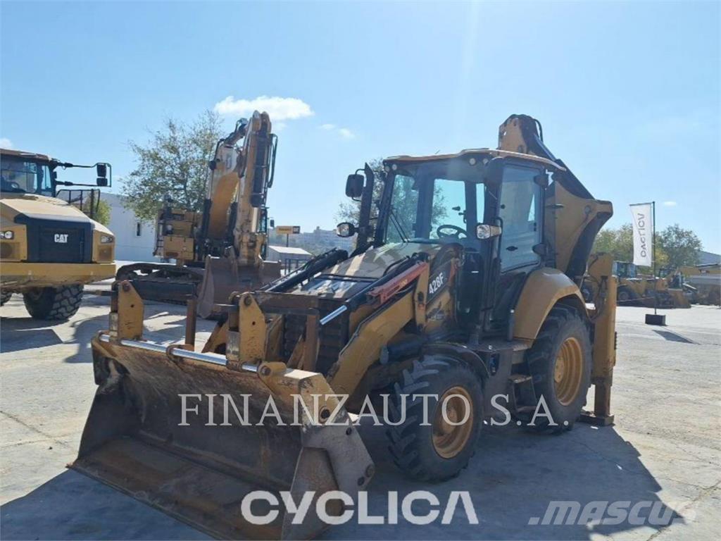 CAT 428F2 백호로더