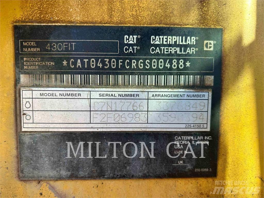 CAT 430FIT 백호로더
