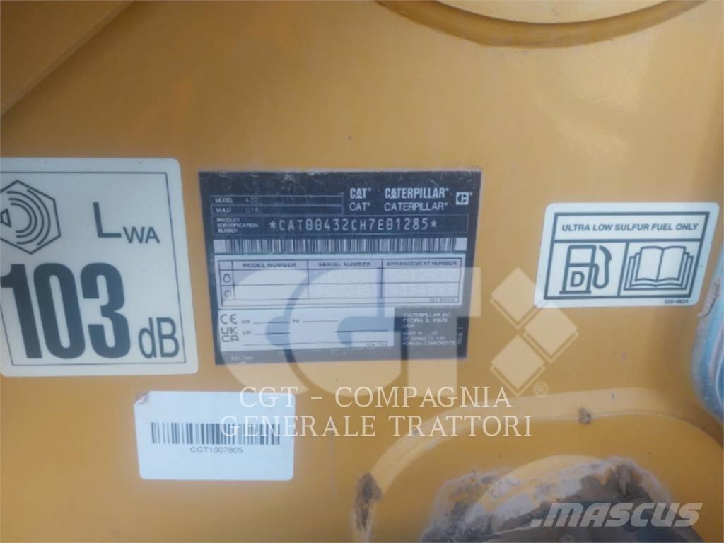 CAT 432 백호로더