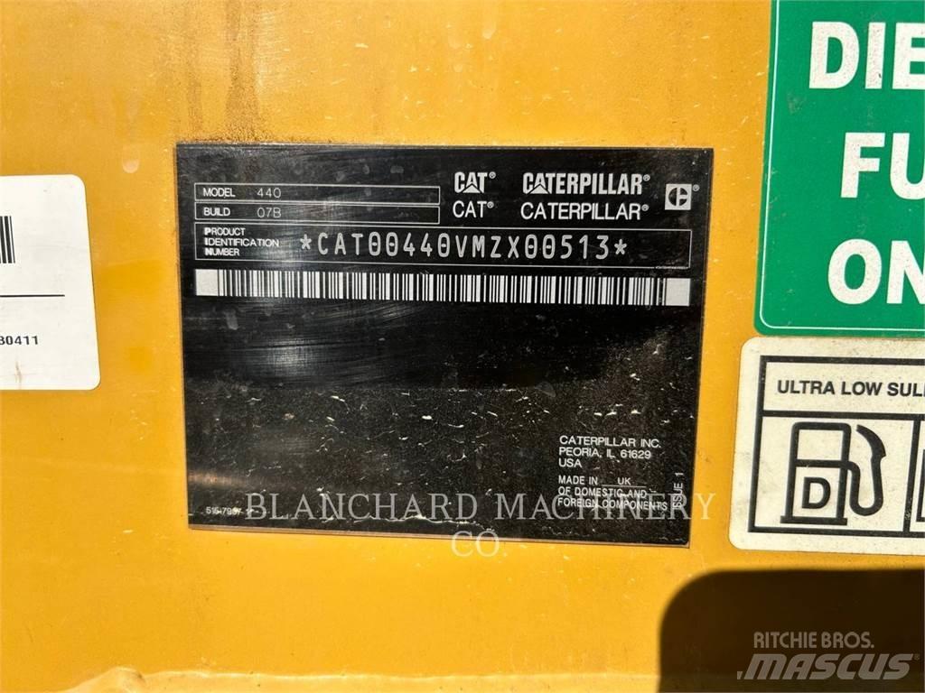 CAT 440 백호로더