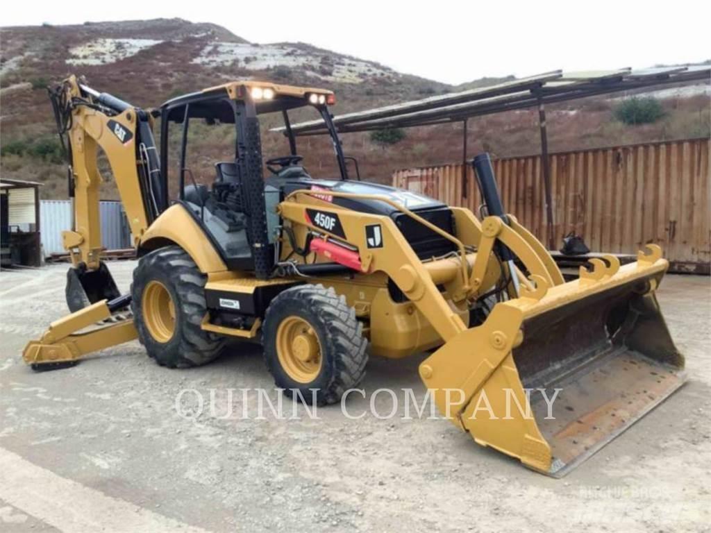 CAT 450F 백호로더