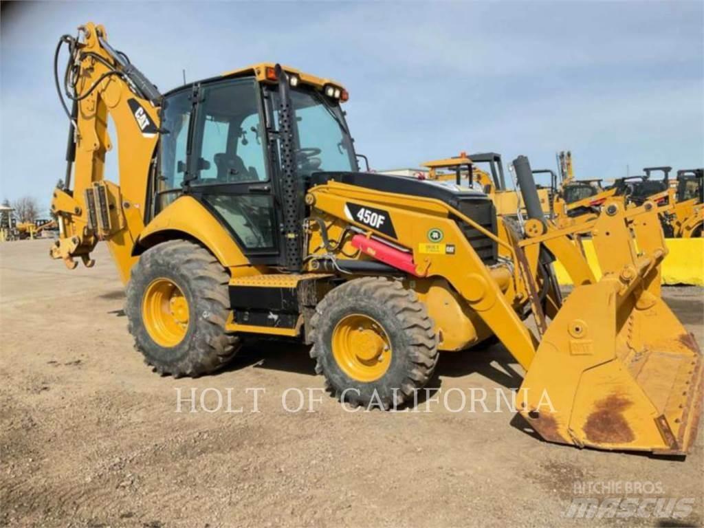CAT 450F 백호로더