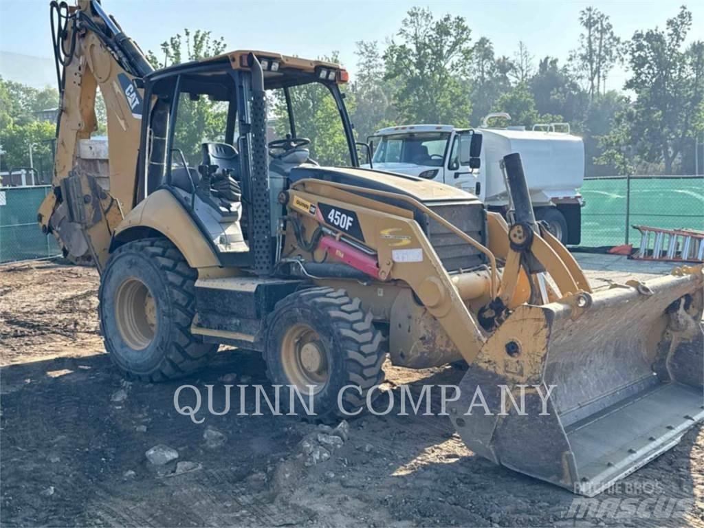 CAT 450F 백호로더