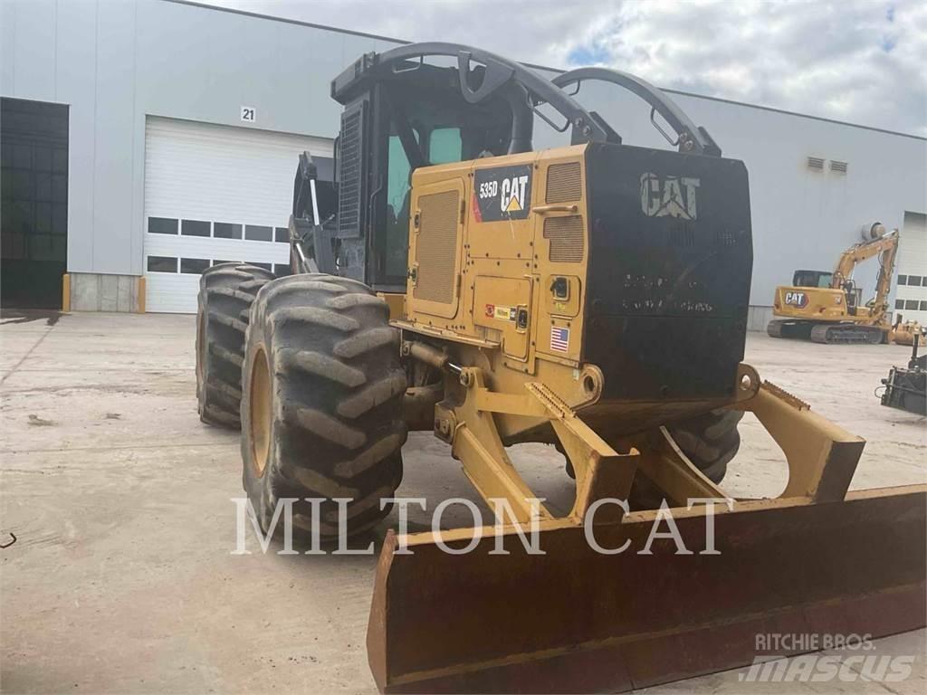 CAT 535D 목재스키더