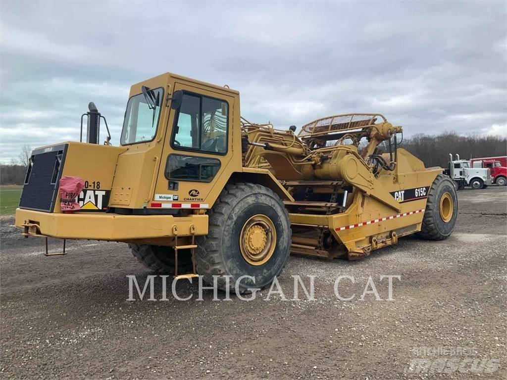 CAT 615C 스크레이퍼