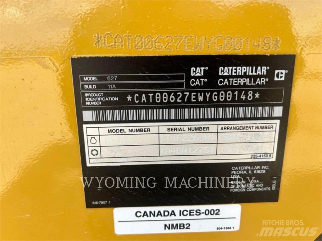 CAT 627 스크레이퍼