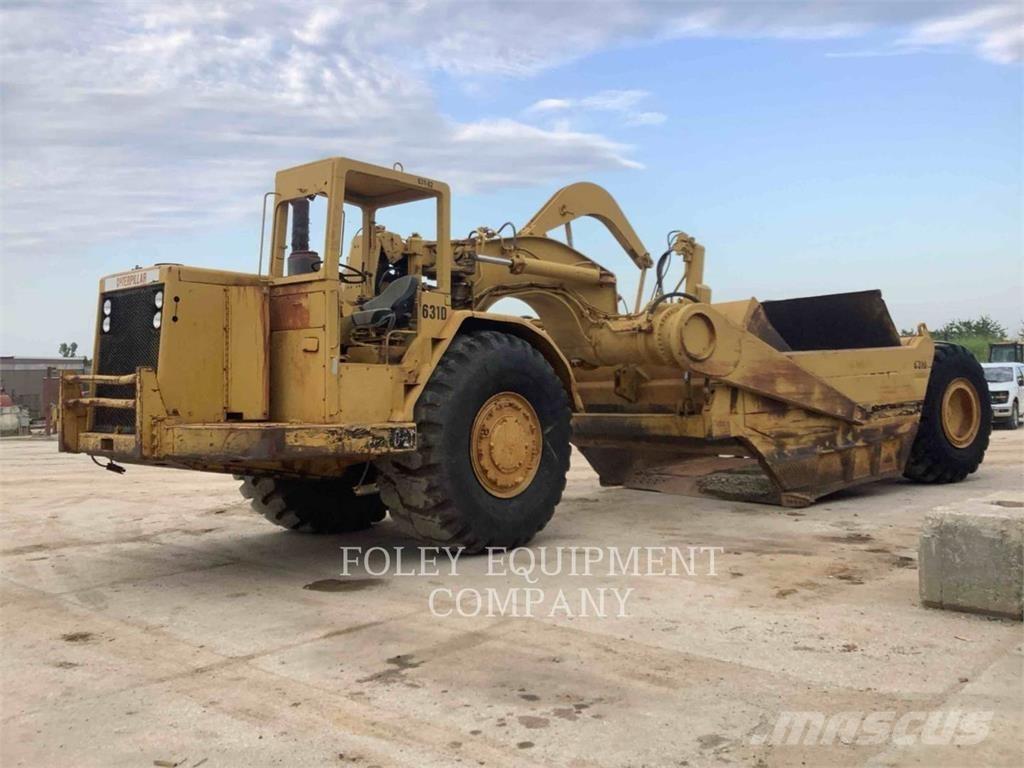 CAT 631D 스크레이퍼