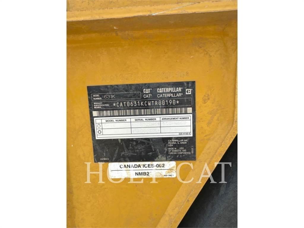 CAT 631K 스크레이퍼