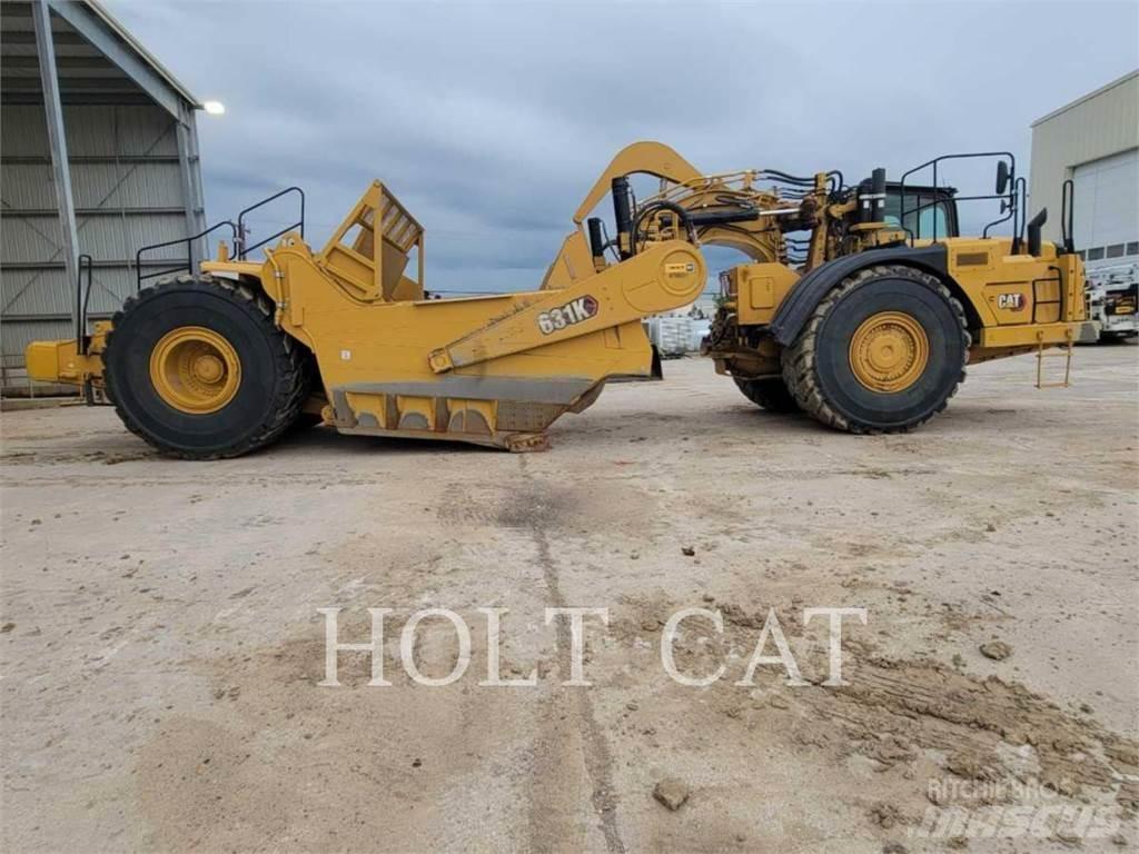 CAT 631K 스크레이퍼
