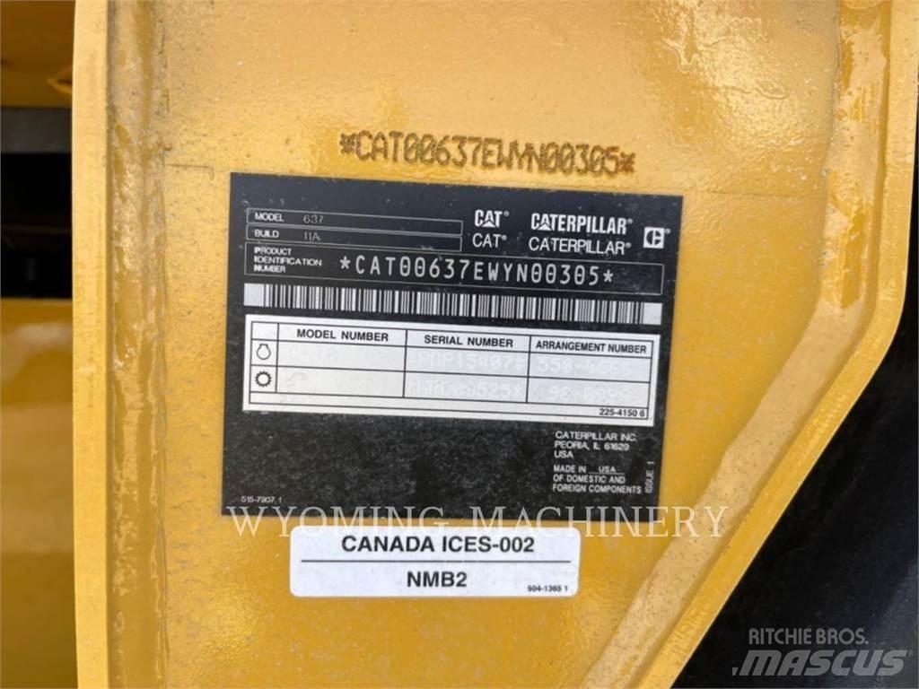 CAT 637 스크레이퍼