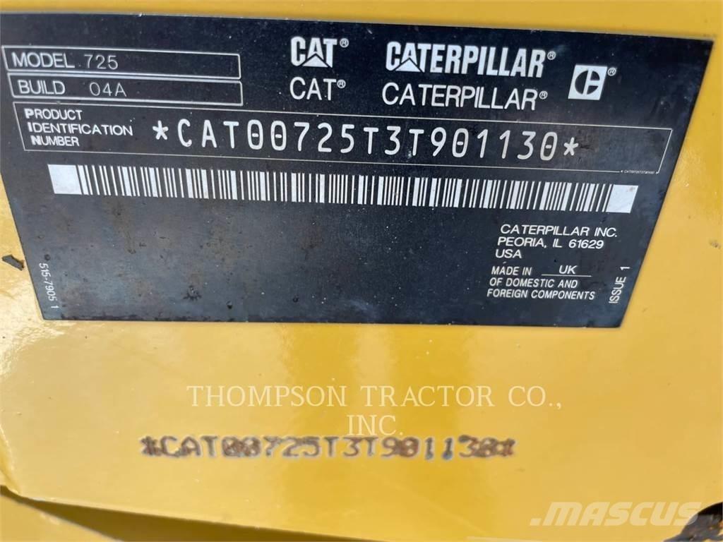 CAT 725 연결식 홀러