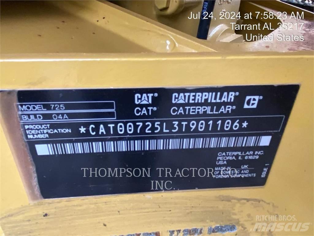 CAT 725 연결식 홀러