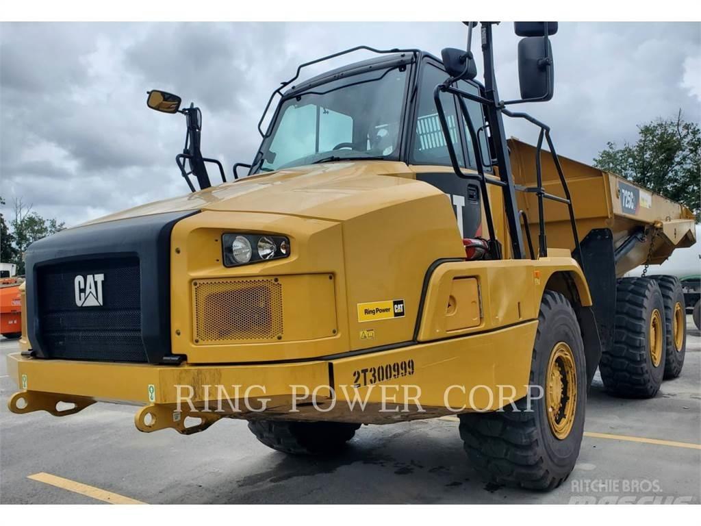 CAT 725C2WW 탱커 트럭