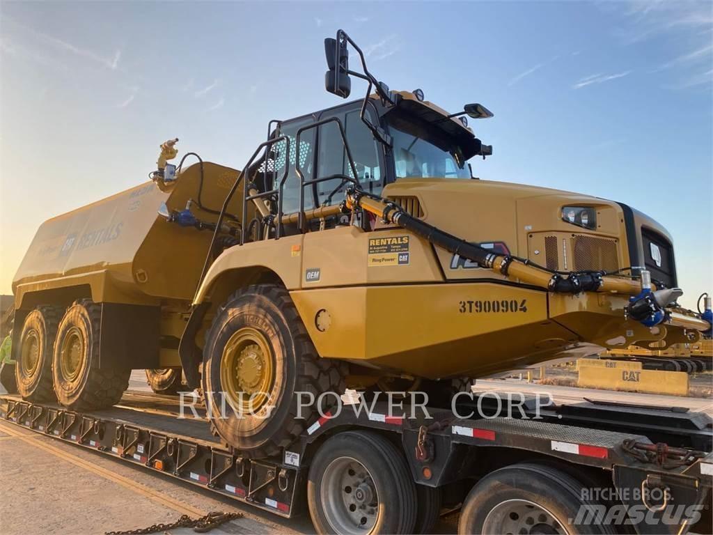 CAT 725WW 탱커 트럭