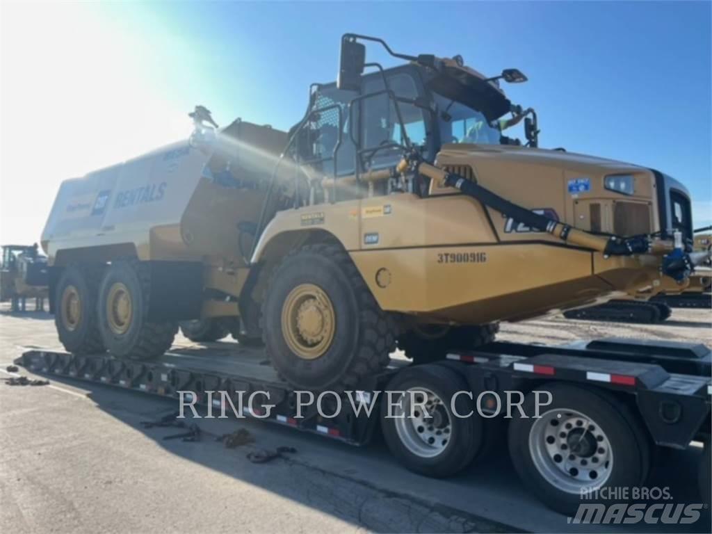 CAT 725WW 탱커 트럭