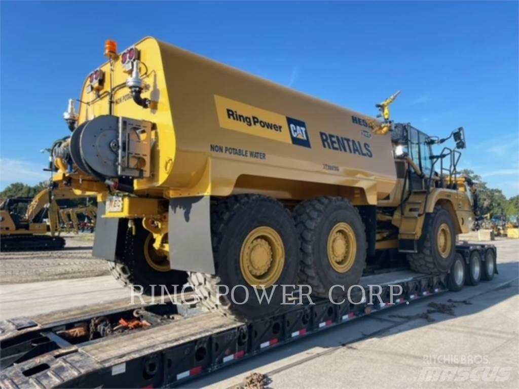 CAT 725WW 탱커 트럭