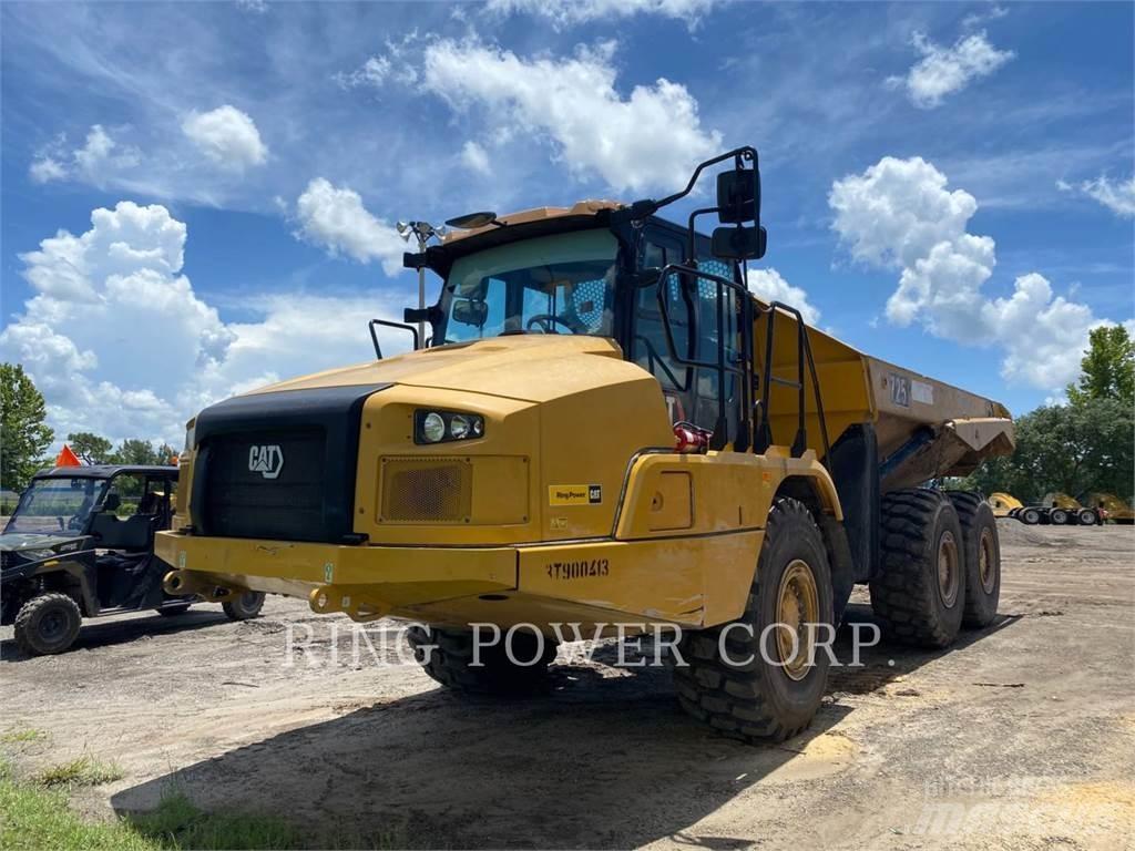 CAT 725WW 탱커 트럭