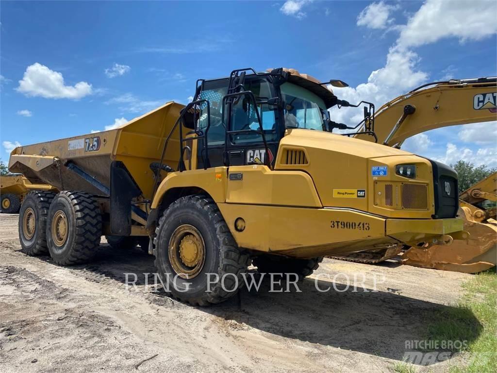 CAT 725WW 탱커 트럭
