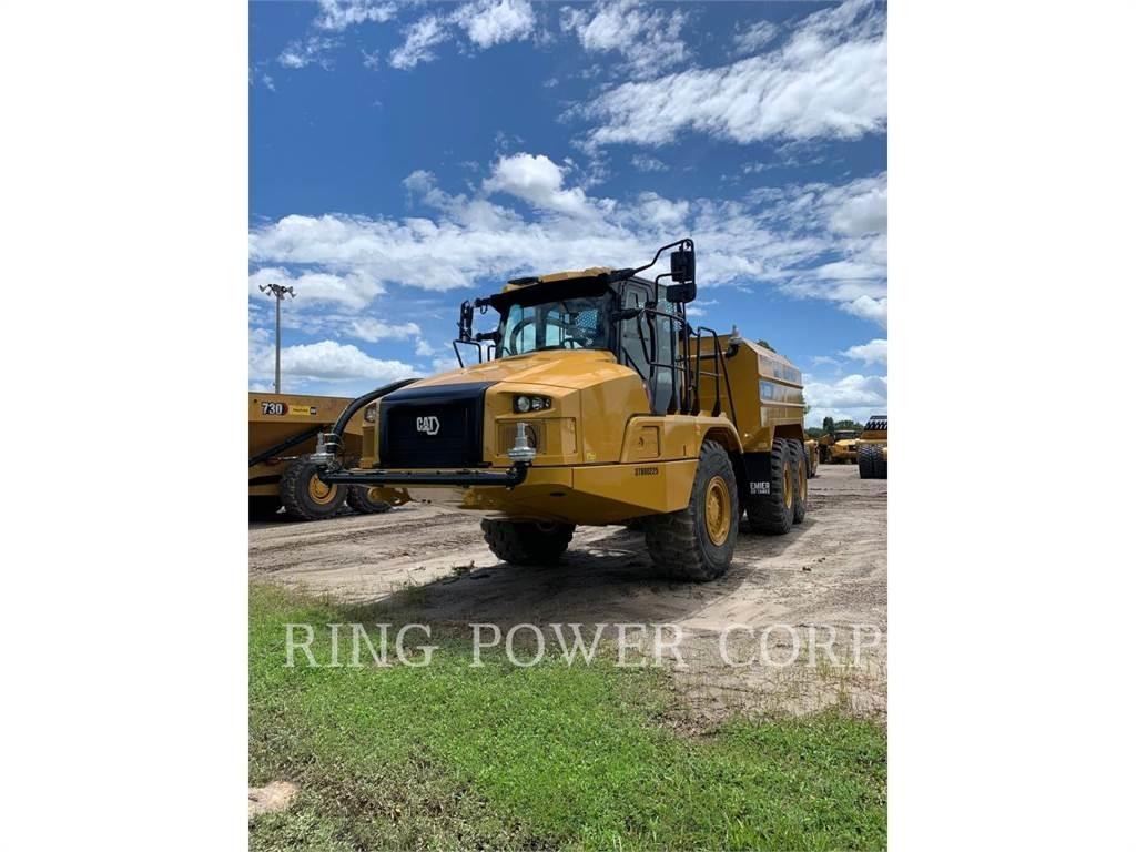 CAT 725WW 탱커 트럭