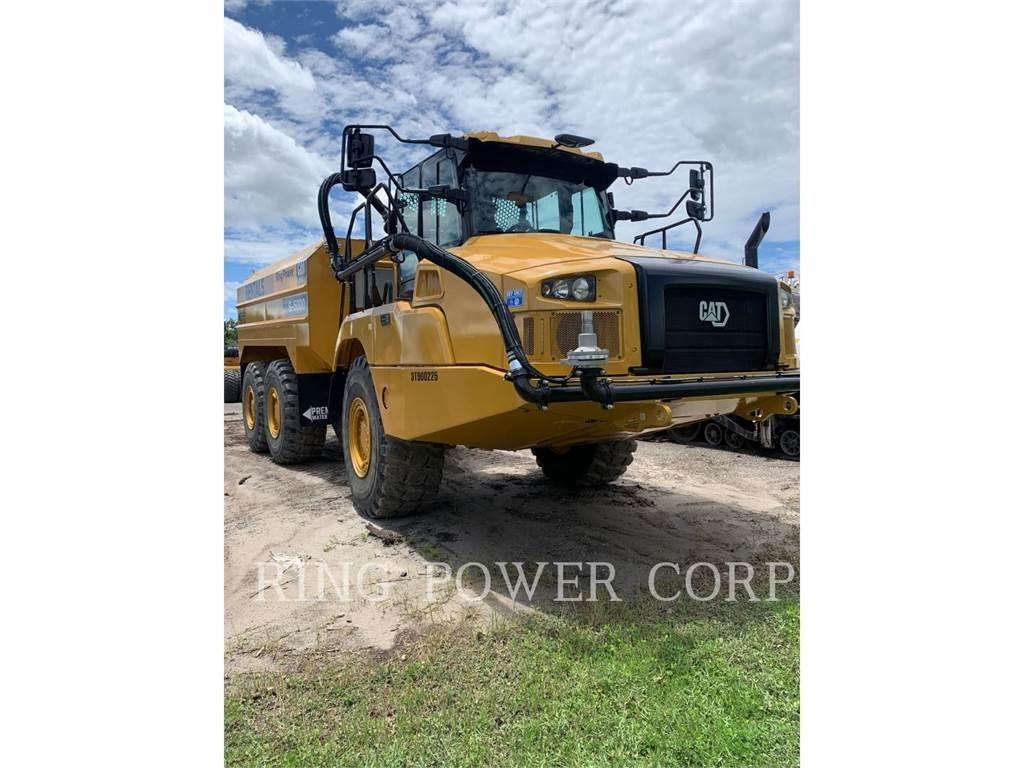 CAT 725WW 탱커 트럭