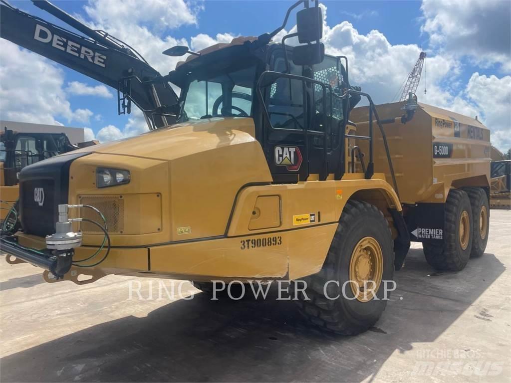 CAT 725WW 탱커 트럭