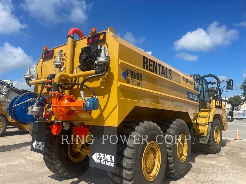 CAT 725WW 탱커 트럭