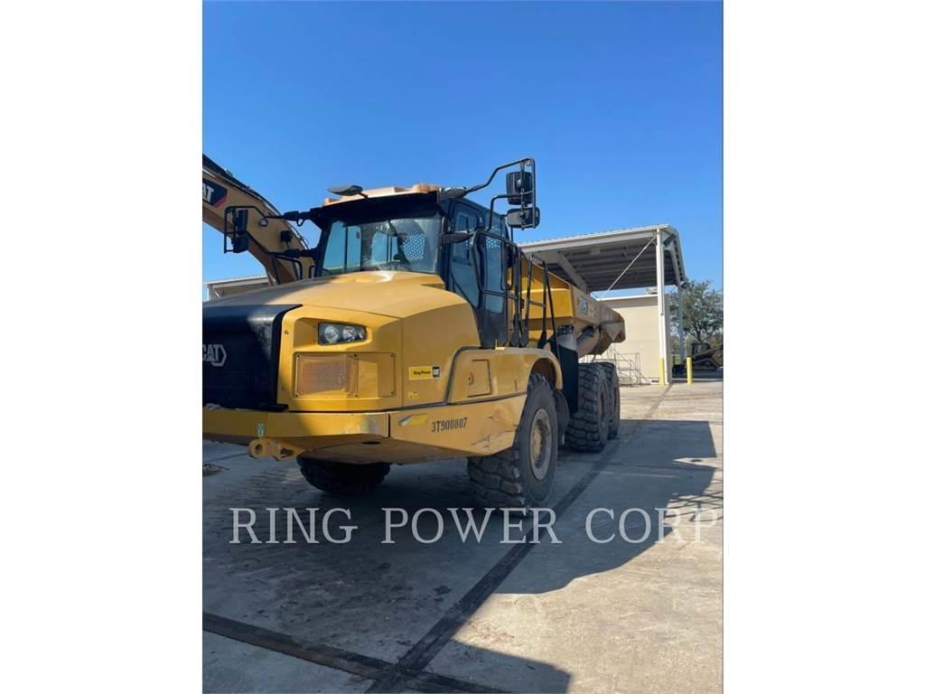 CAT 725WW 탱커 트럭
