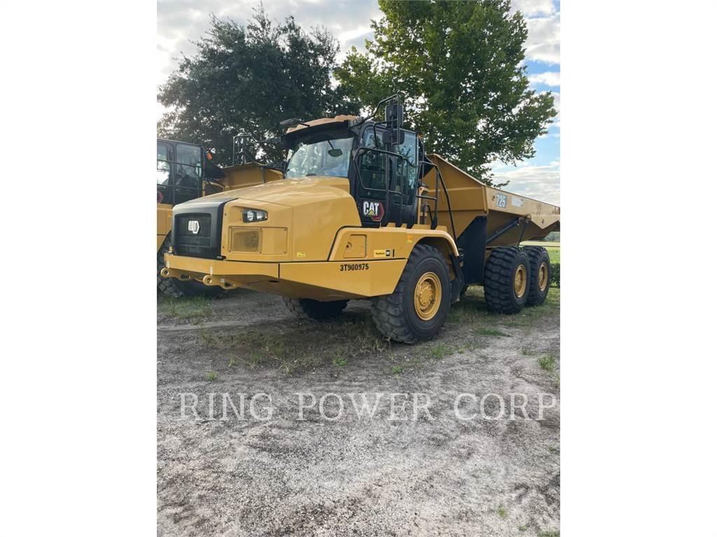 CAT 725WW 탱커 트럭