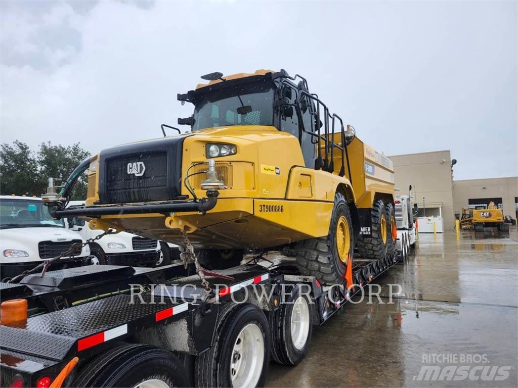 CAT 725WW 탱커 트럭