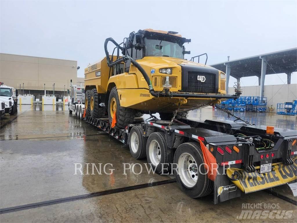 CAT 725WW 탱커 트럭