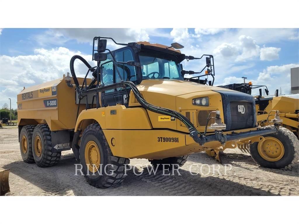 CAT 725WW 탱커 트럭