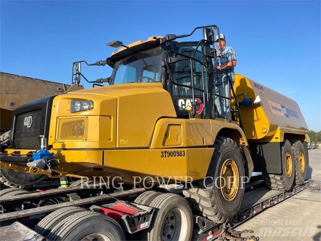 CAT 725WW 탱커 트럭