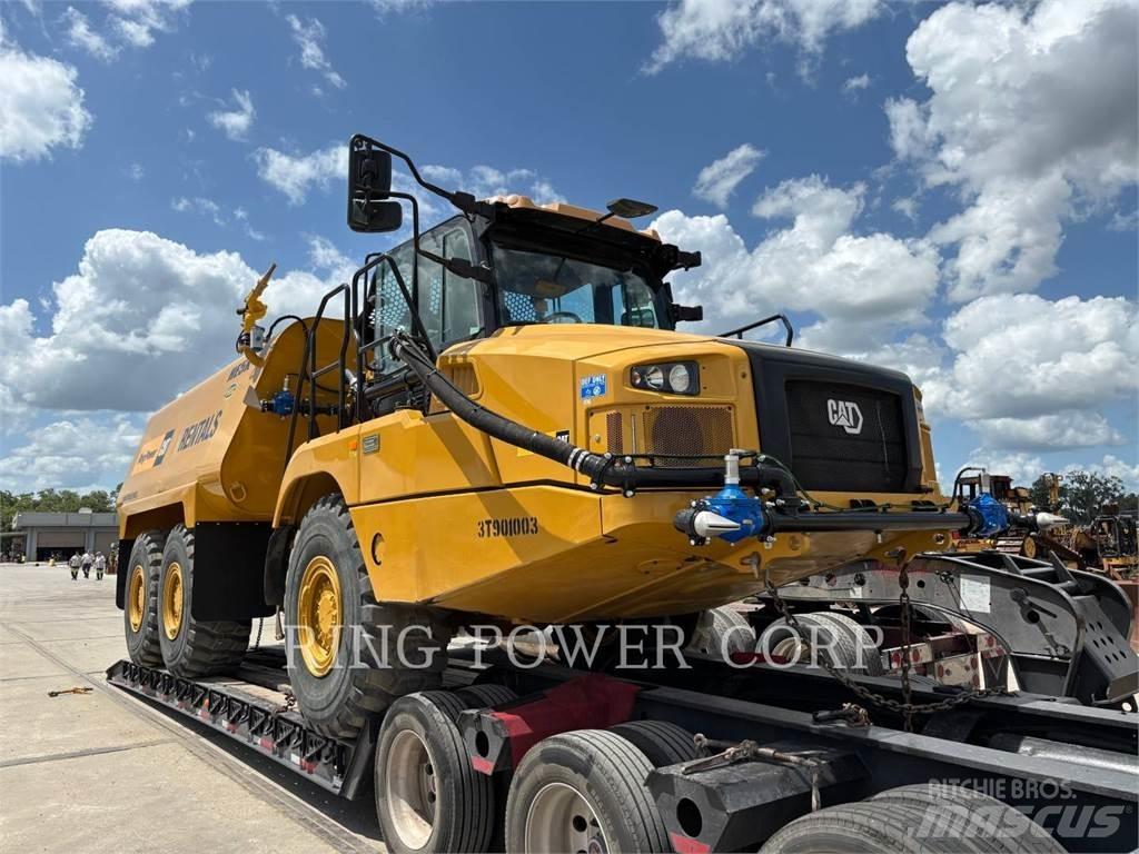 CAT 725WW 탱커 트럭