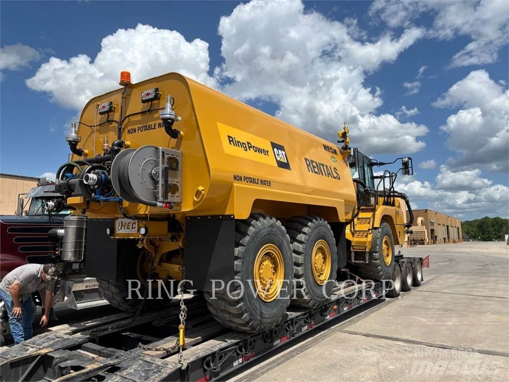 CAT 725WW 탱커 트럭