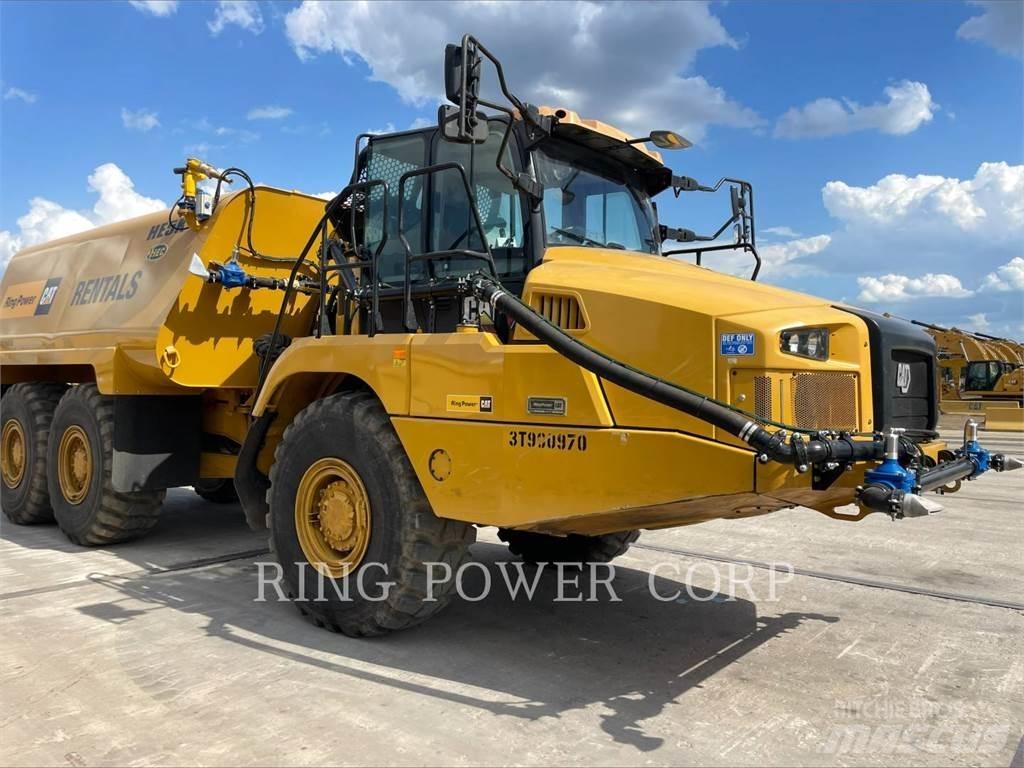 CAT 725WW 탱커 트럭