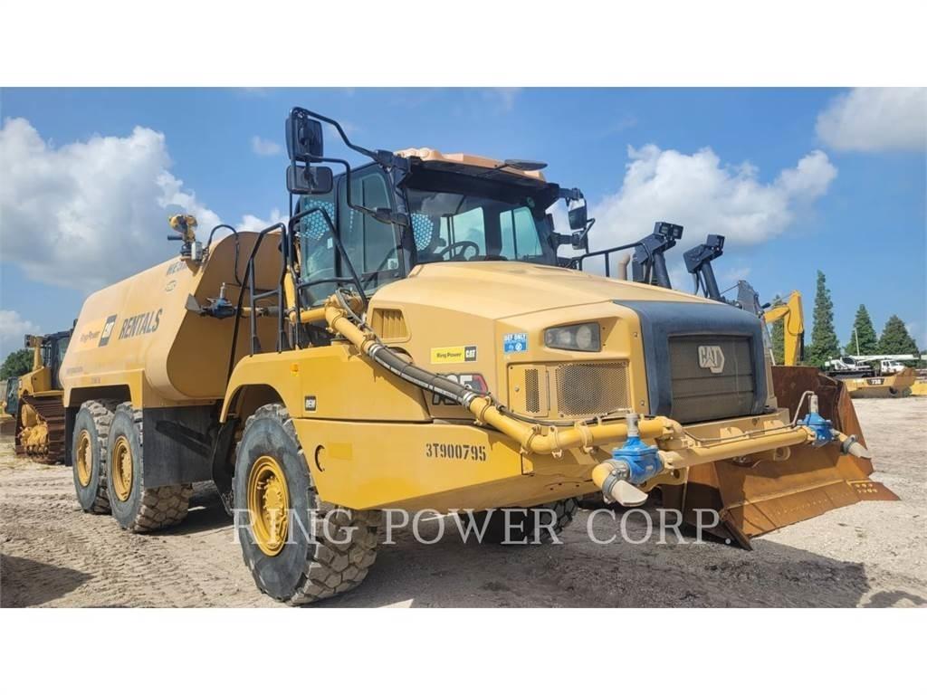 CAT 725WW 탱커 트럭