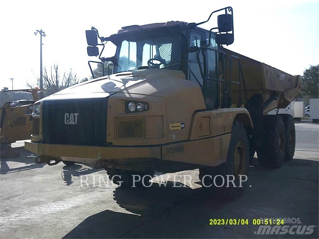 CAT 730WW 탱커 트럭
